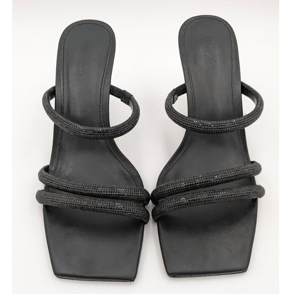 Cult Gaia Anya Embellished Iron-Heel Sandals Women's Square Toe Size US8.5 EU39 - Picture 11 of 16